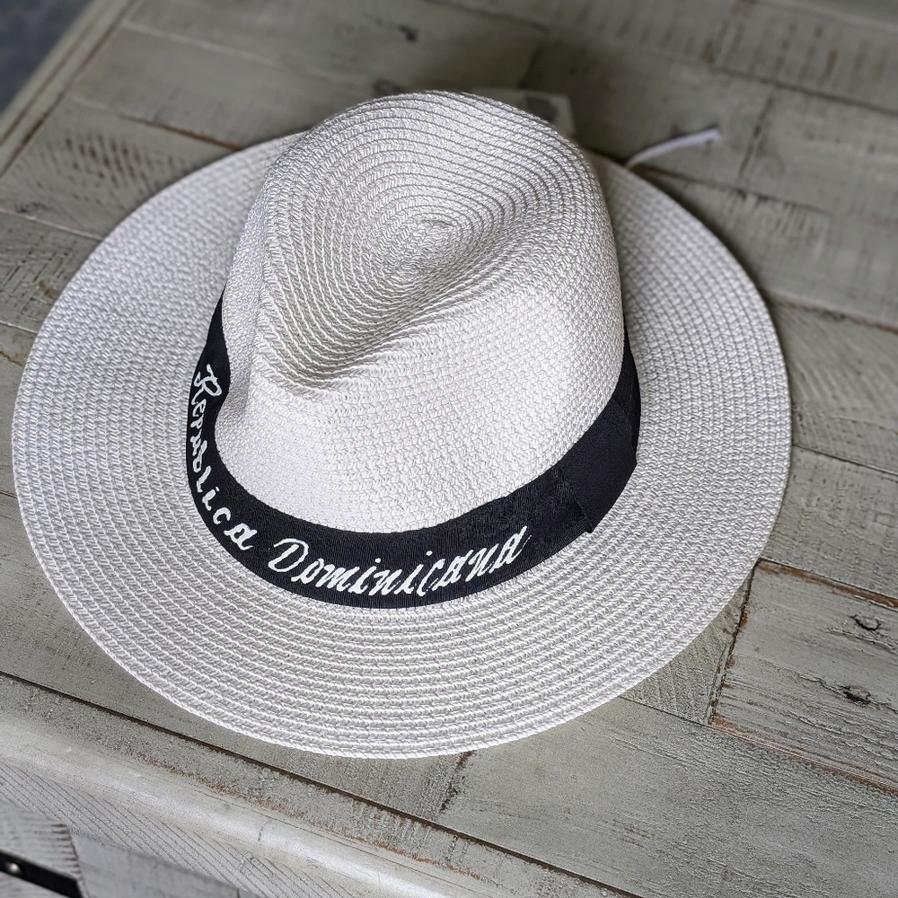 Dominican Republic Straw Hat - Handmade